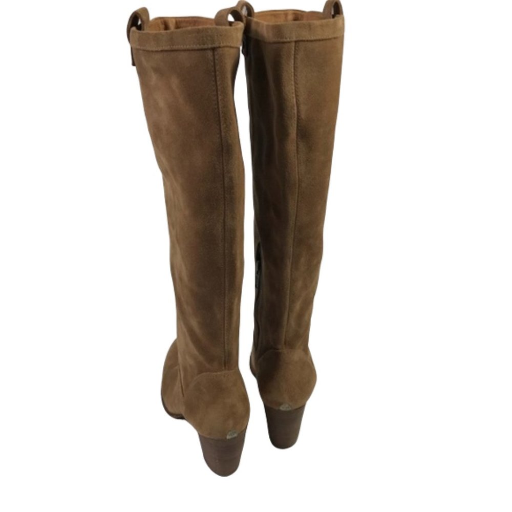 UGG Women’s Chestnut Suede Riding Boots Size 10 New - Picture 4 of 8